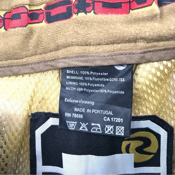 ROSSIGNOL Ski Snowboard Pants Men L Gore-Tex Blue Winter Snow Outdoor Snow Pants - Picture 7 of 14